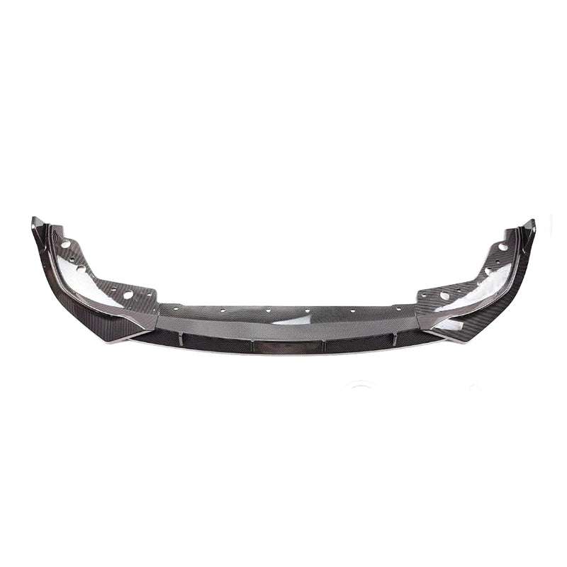 Carbon Fiber Look Front Bumper Spoiler Lips Splitter GT Style For BMW G20 LCI 330i M340i xDrive 2023~2024 Front Bumper Lip Kits
