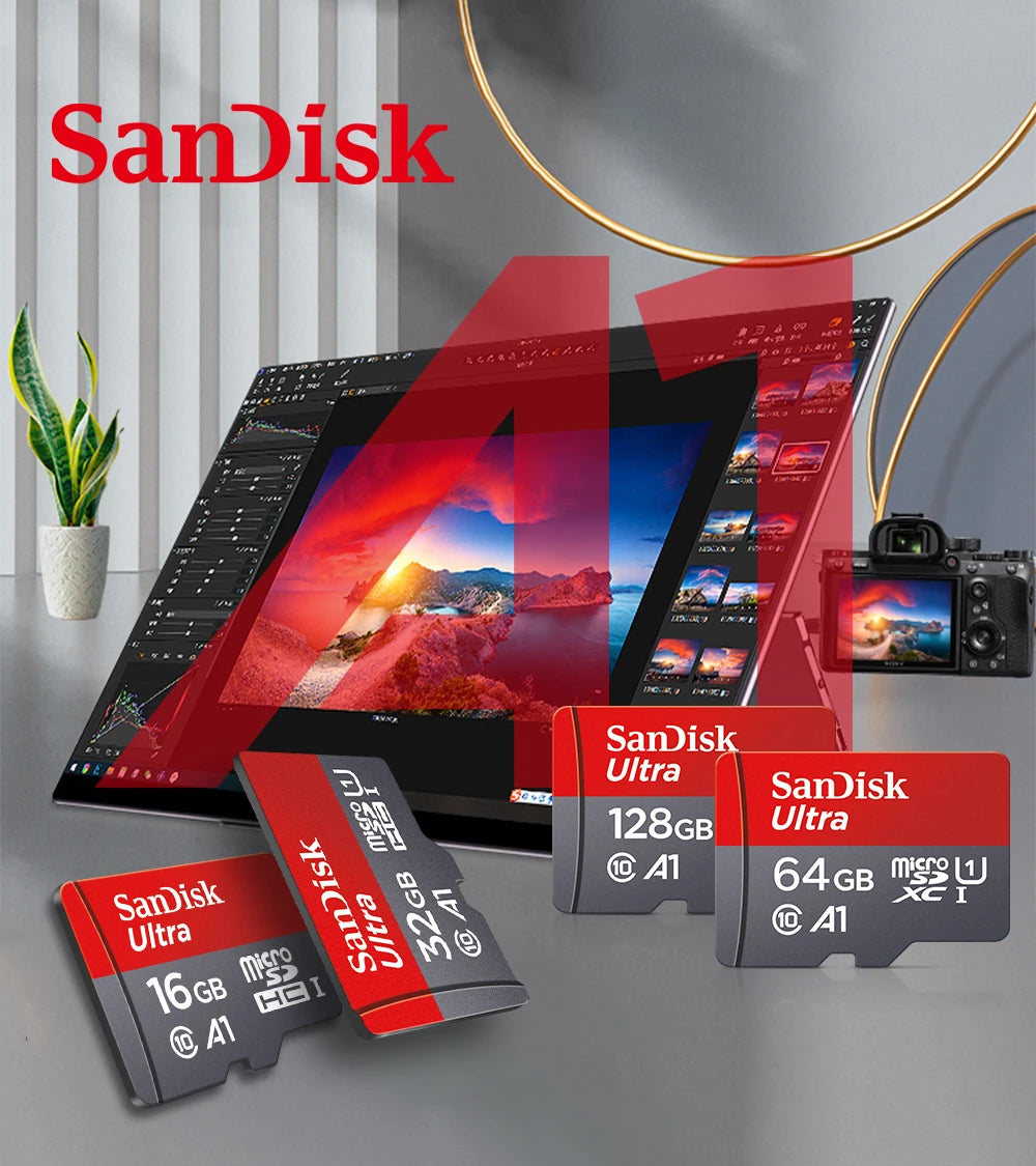 Memory Card 512GB 256GB 128GB 64GB 32GB 100MB/S Micro sd card UHS-1 flash card Memory Microsd SD + card reader adapter