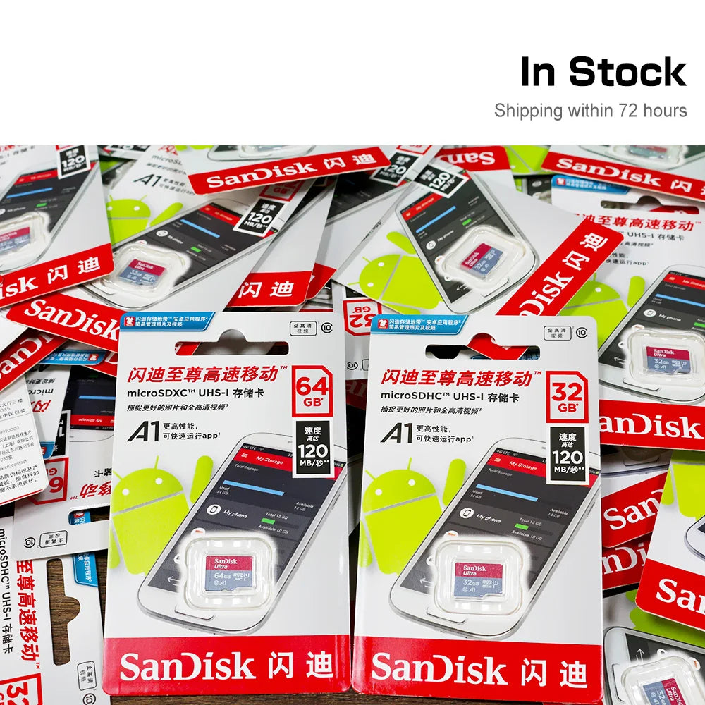 Memory Card 512GB 256GB 128GB 64GB 32GB 100MB/S Micro sd card UHS-1 flash card Memory Microsd SD + card reader adapter