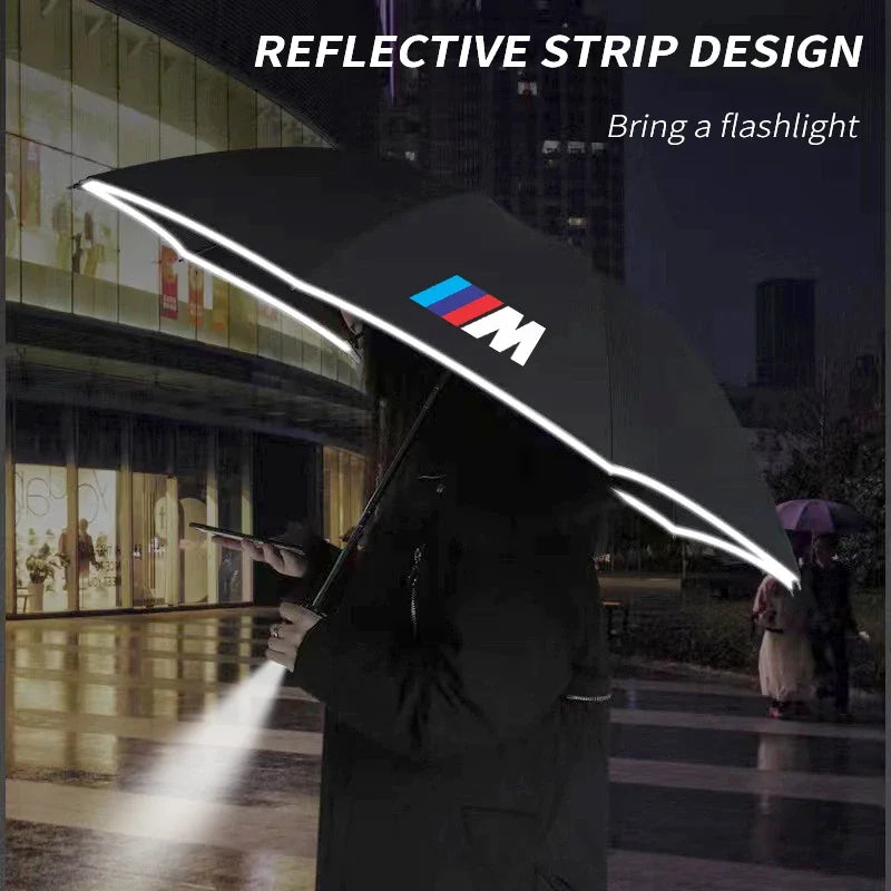 Car Automatic Folding Sun Protection Umbrella Reflective Sunshade For BMW M X1 X3 X4 X5 X6 F10 F15 F25 F30 E36 E39 E46 E87 E90