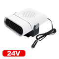 Car Heater Fan 150W 12V/24V Car Heater Electric Cooling Heating Auto Windshield Defroster Defogging Demister Car Anti-Fog Heater