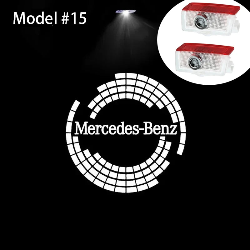 For Mercedes Benz X166 H247 X156 X253 C253 X167 W464 W176 W177 W246 W205 W212 W213 W167 W166 LED Car Door Welcome Warning Light
