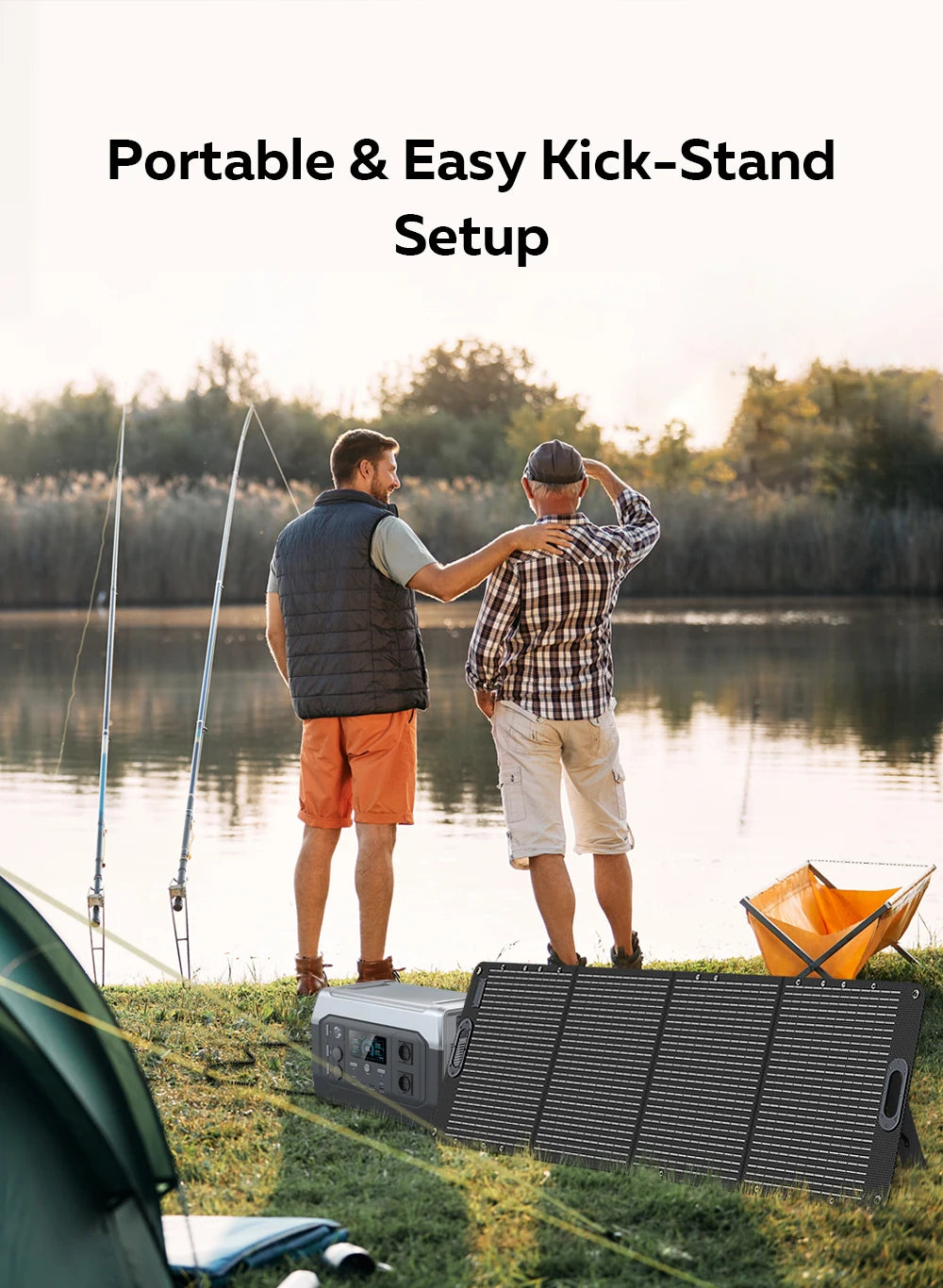 CTOLITY XP1000 Power Station 1024Wh – 1800W Solar Generator