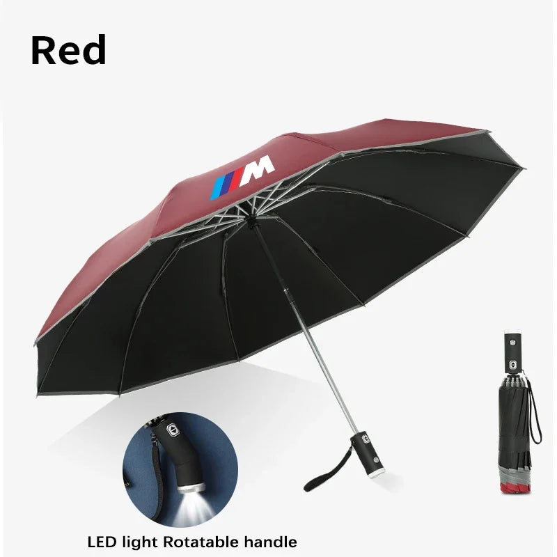 Car Automatic Folding Sun Protection Umbrella Reflective Sunshade For BMW M X1 X3 X4 X5 X6 F10 F15 F25 F30 E36 E39 E46 E87 E90
