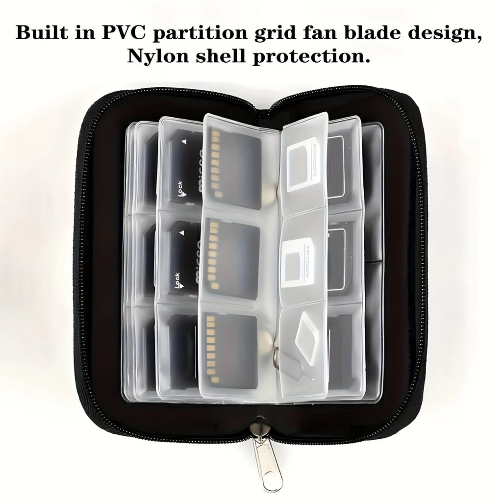 Memory Card Storage Case