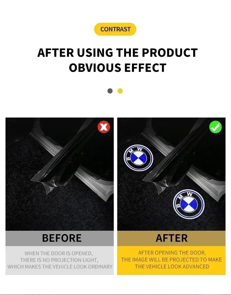 FOR BMW Group LED welcome light (2006-2012) 3 Series E90 325i, 325xi, 328i, 328xi, 330i, 330xi, 335d, 335i, 335i xDrive, 335xi.