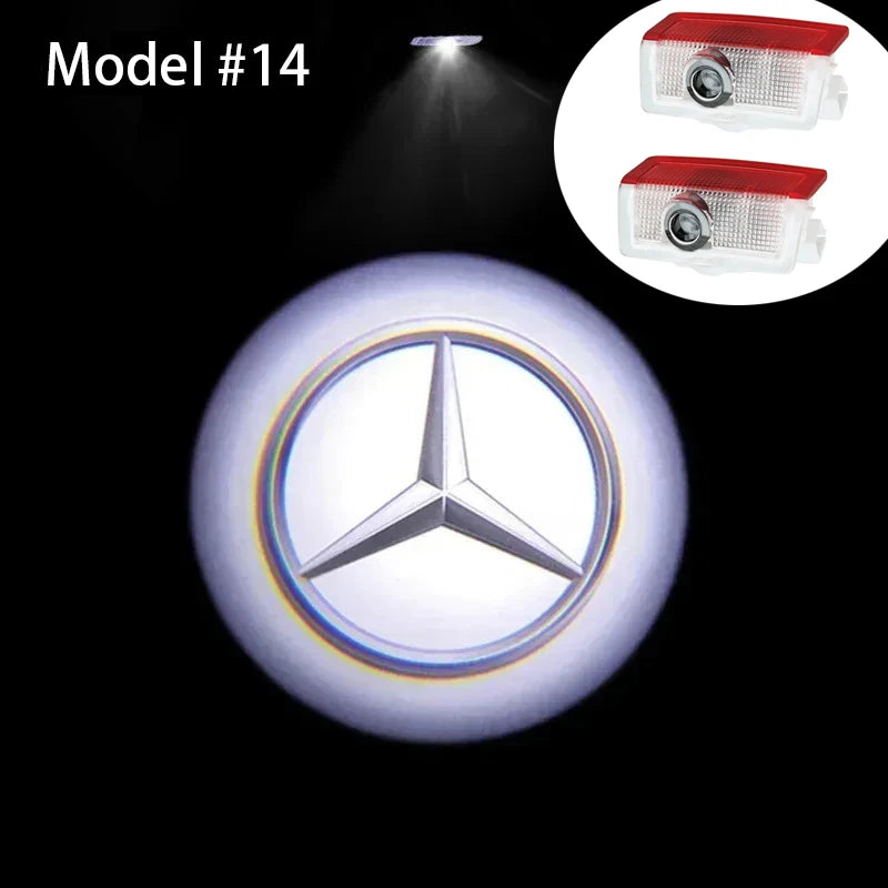 For Mercedes Benz X166 H247 X156 X253 C253 X167 W464 W176 W177 W246 W205 W212 W213 W167 W166 LED Car Door Welcome Warning Light