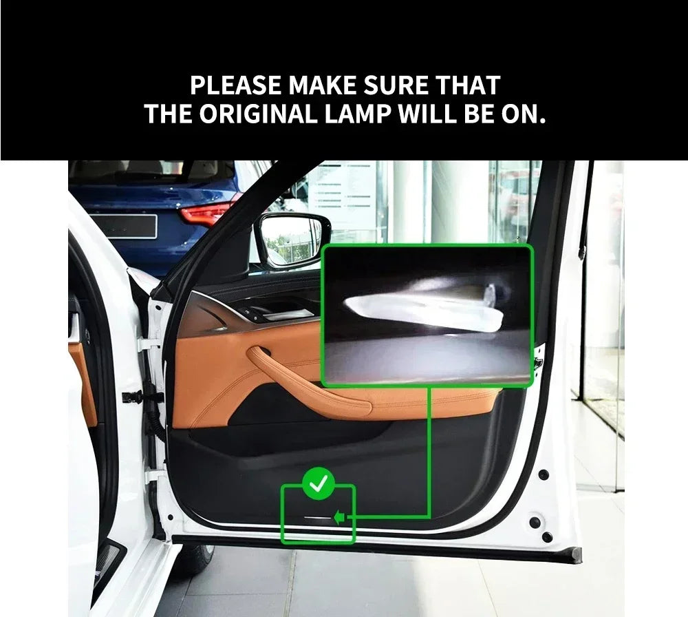Led Car Door logo Welcome Light For Audi A4 B5 B6 B7 B8 B9 A1 A3 8V 8P 8L A6 C5 C6 C7 A5 A7 A8 Q3 Q5 Q7 TT S3 S6 Sline Quattro