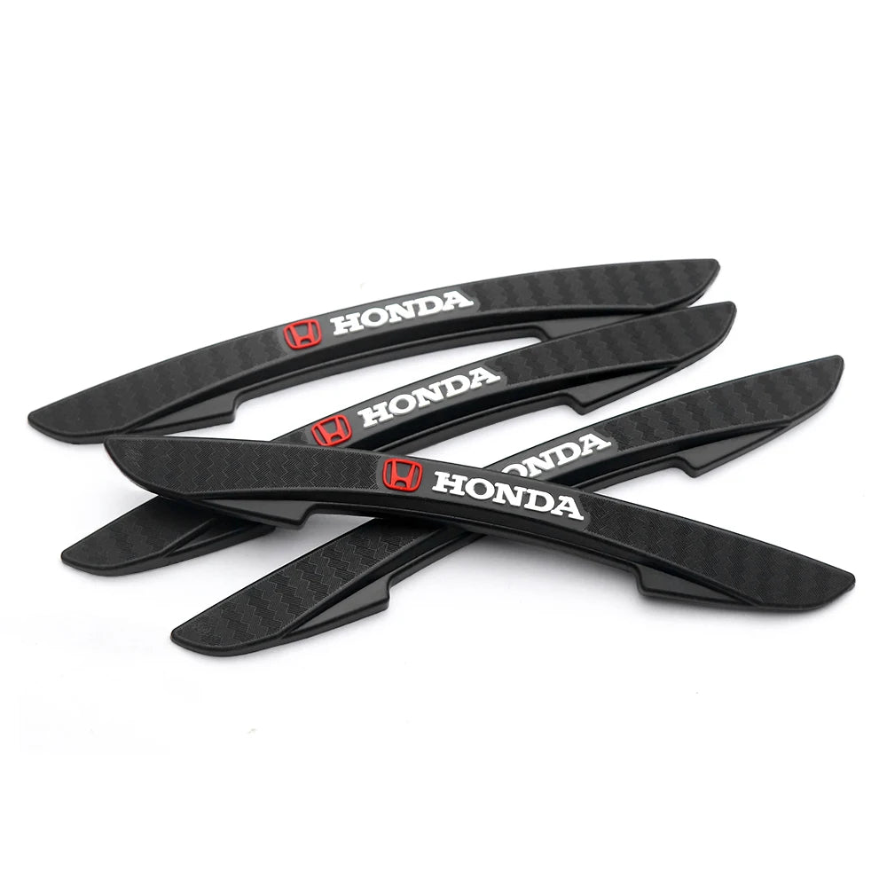 Car Door Edge Transparent Anti Scratch Protection Bumper Scuff Plate Stickers For Honda City HRV Jazz Accord Civic CRV valvecore