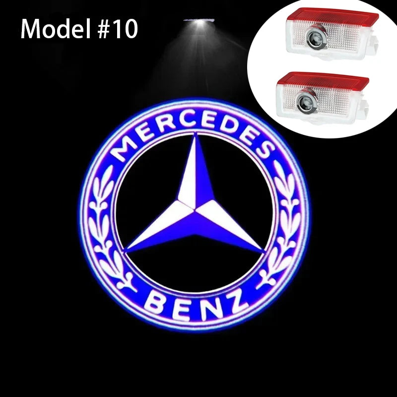 For Mercedes Benz X166 H247 X156 X253 C253 X167 W464 W176 W177 W246 W205 W212 W213 W167 W166 LED Car Door Welcome Warning Light
