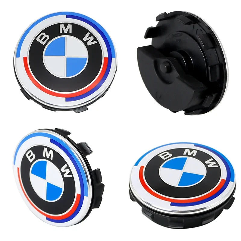 4Pcs 68mm 56mm Floating Wheel Center Cap For BMW E39 E46 E60 Replacement Hubcaps F45 F46 F48 F49 F39 F90 Auto Tuning Accessories