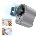 Car Clip Fan with LED Display 360° Rotation 199 Speeds&Semi-Cooling Technology Portable Personal Fan for Work Car Camping Beach