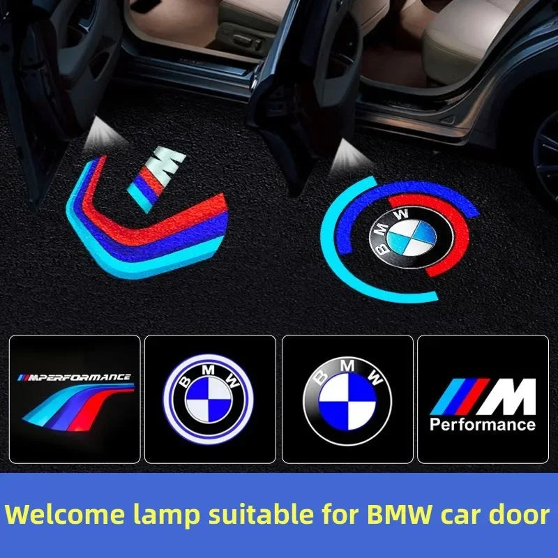2/4p Applicable to the door LED welcome light E39 of BMW Group 1999-2006 x5 x52 e53 1995-2002 528i 1998 z8.Quick delivery