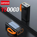 Lenovo Solar Power Bank 200000mAh – Built-in Cables