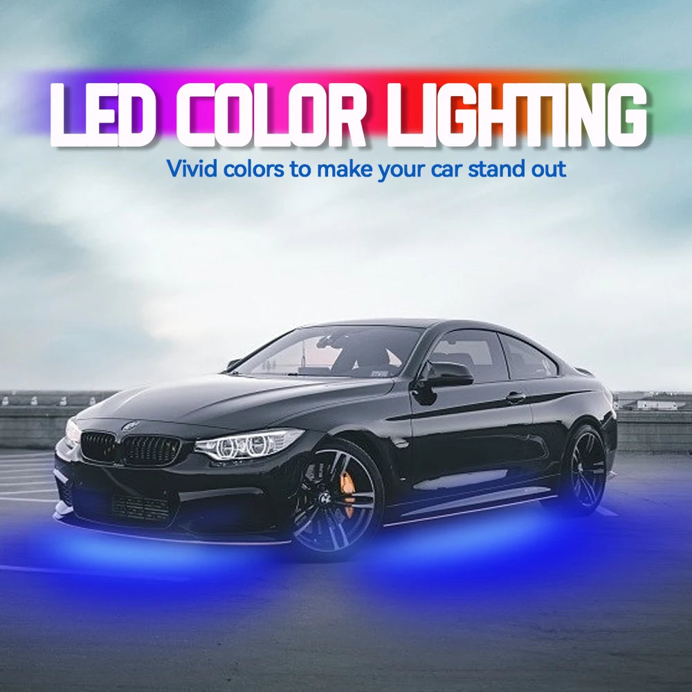 Car LED Underbody RGB Strip Light – App Control