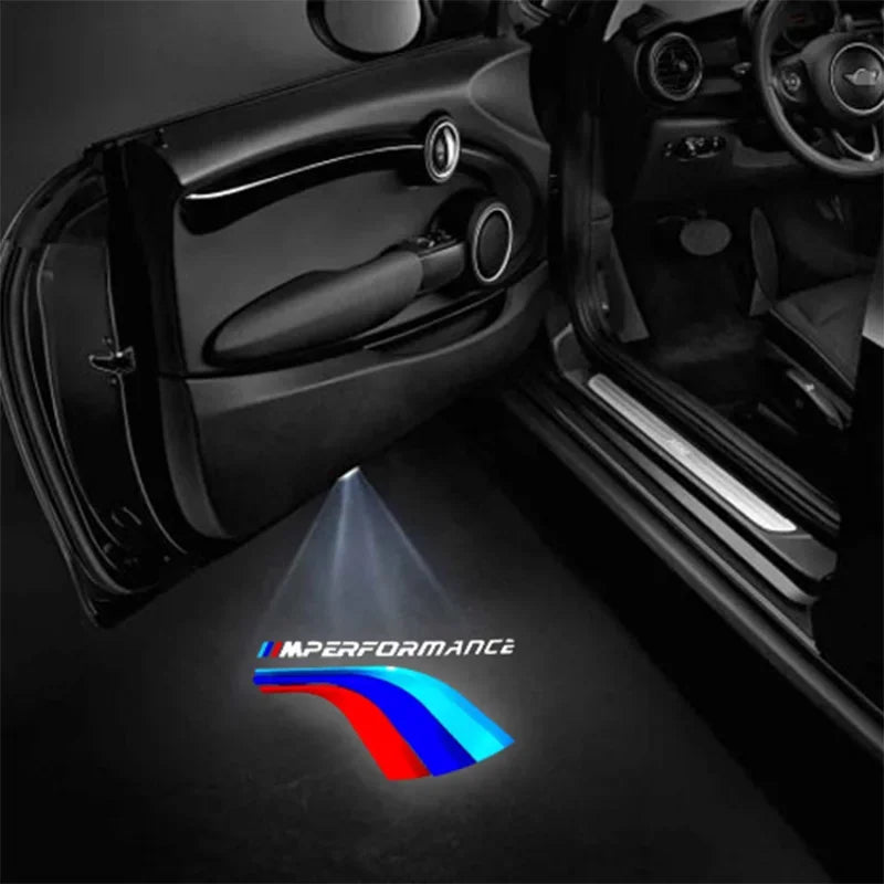2Pcs For BMW E89 E88 E72 F16 F18 E63 E64 F13 F12 E65 E66 E67 E68 Car LED Welcome Lamp BMW Logo Door Ghost Shadow Light Projector