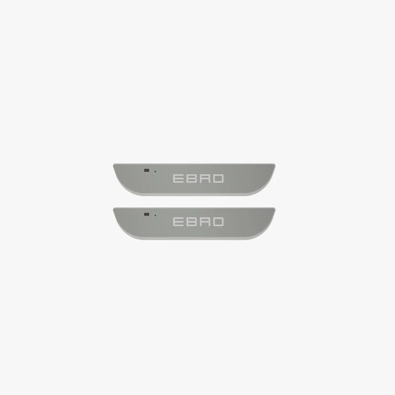 USB Power Moving LED Welcome Pedal Car Scuff Plate Door Sill Light For EBRO S400 EBRO S700 EBRO S800 2025 Car Auto Accessories