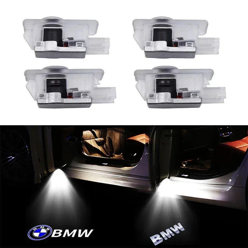 Car HD Door Welcome Ghost Shadow Light For BMW E90 E92 E93 Car Door Welcome Light F30 X3 X5 E60 E46 E61 F07 F10 F11 F18 E63 E65
