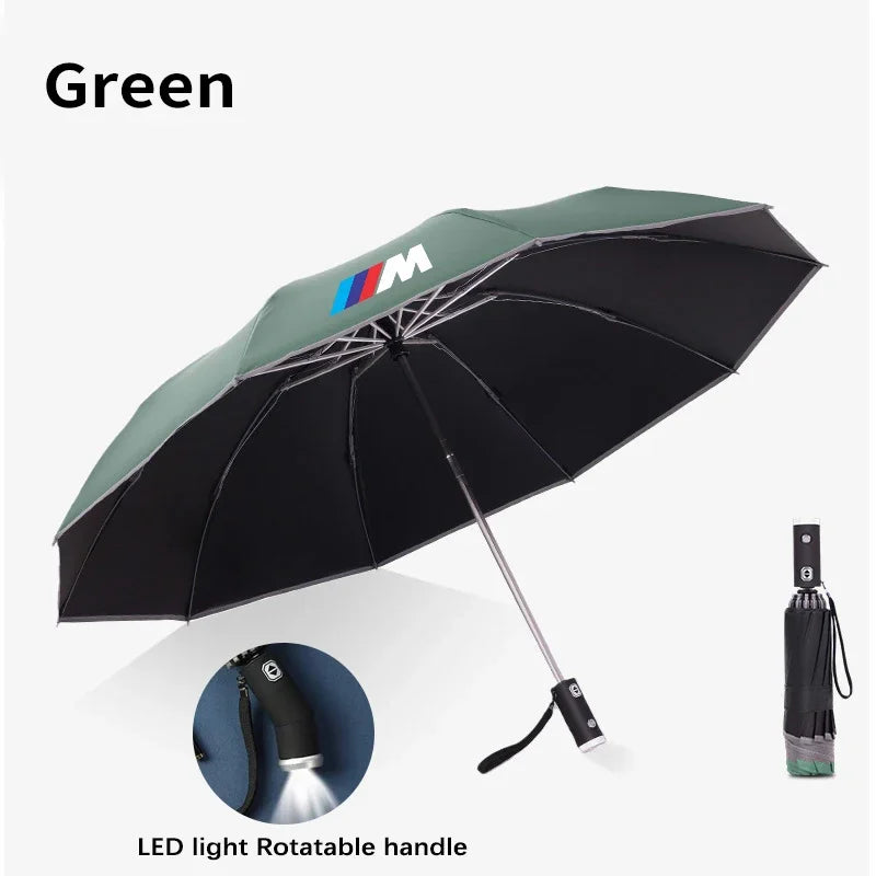 Car Automatic Folding Sun Protection Umbrella Reflective Sunshade For BMW M X1 X3 X4 X5 X6 F10 F15 F25 F30 E36 E39 E46 E87 E90