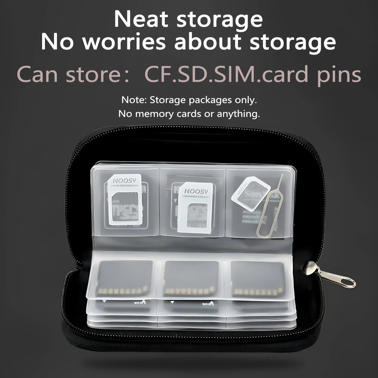 Memory Card Storage Case