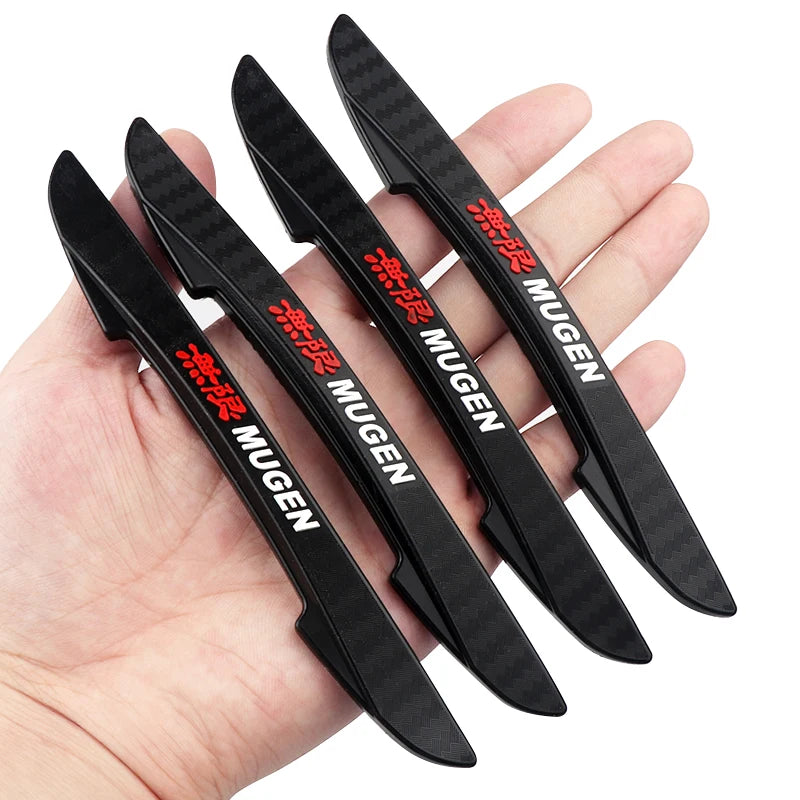 Car Door Edge Transparent Anti Scratch Protection Bumper Scuff Plate Stickers For Honda City HRV Jazz Accord Civic CRV valvecore