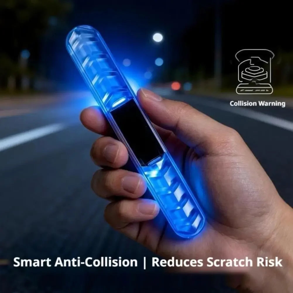 Car Door LED Anti-Collision Light, Solar Powered, Colorful Flash, Protect Your Car & Improve Night Visibility