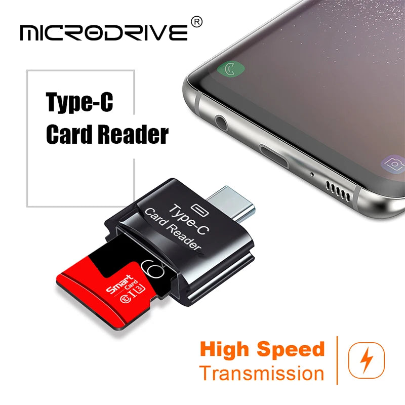 USB-C SD Card Reader Adapter