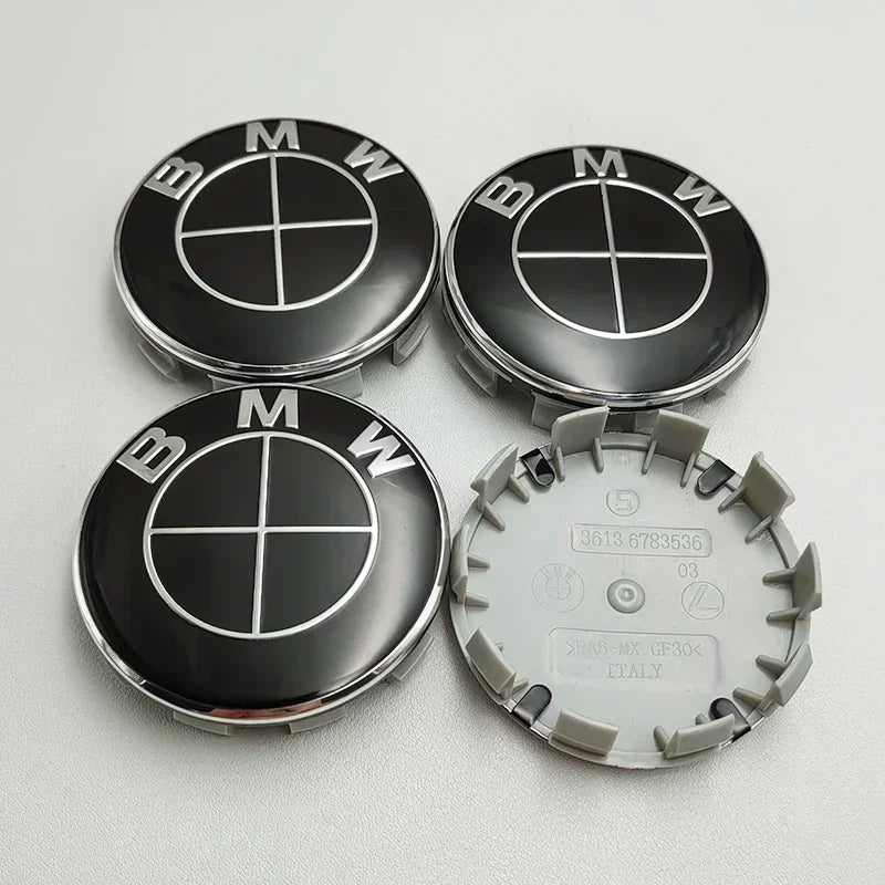 4Pcs 68mm Automobile hub center cover  for BMW E46 E39 E60 E90 E53 E36 E30 E87 F10 F30 X1 X3 x5 X6 x7 decoration accessories