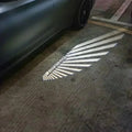 Auto Carpet Lamp AMG Logo Light Angel Wing For Mercedes-Benz C Class W205 E Class W213 GT Welcome Door Rearview Mirror Car Decor