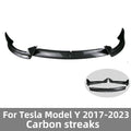 Front Bumper Lip Diffuser Cover for Tesla Model 3 Model Y 2017-2023 Sedan Lower Bumpers Blade Splitter Spoiler Body Kit