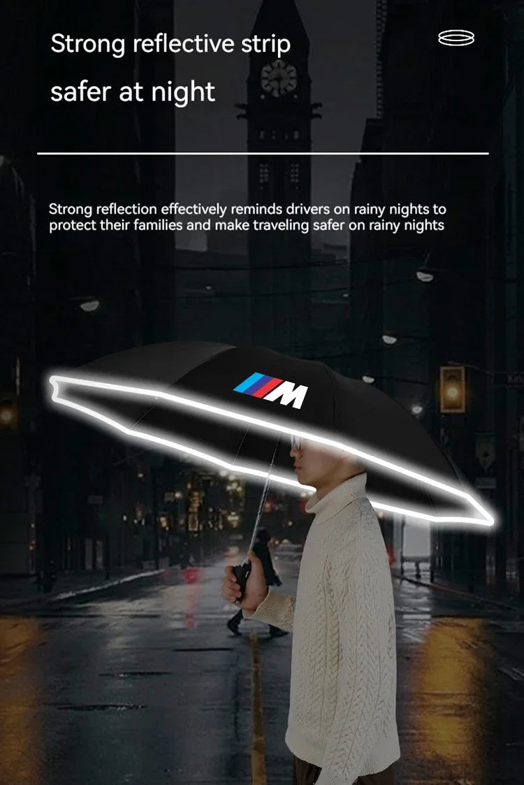 Car Automatic Folding Sun Protection Umbrella Reflective Sunshade For BMW M X1 X3 X4 X5 X6 F10 F15 F25 F30 E36 E39 E46 E87 E90