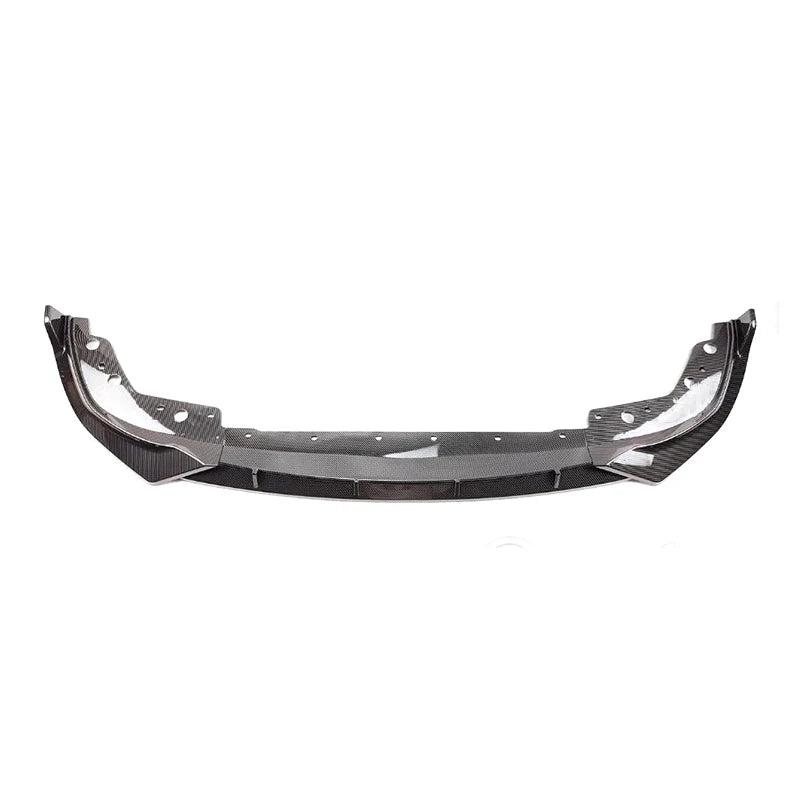 Carbon Fiber Look Front Bumper Spoiler Lips Splitter GT Style For BMW G20 LCI 330i M340i xDrive 2023~2024 Front Bumper Lip Kits