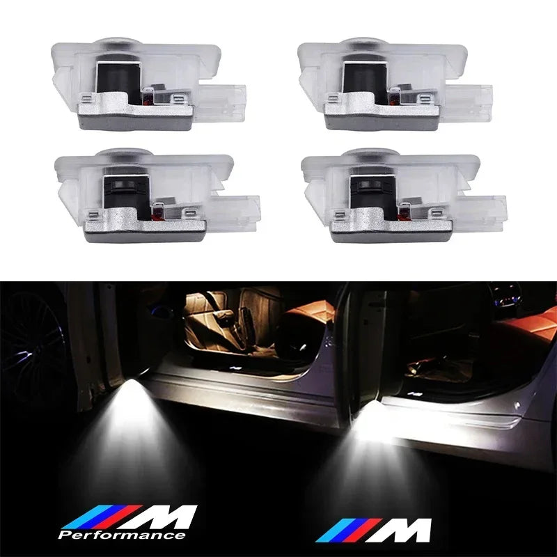 Car HD Door Welcome Ghost Shadow Light For BMW E90 E92 E93 Car Door Welcome Light F30 X3 X5 E60 E46 E61 F07 F10 F11 F18 E63 E65