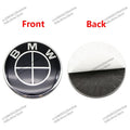 56mm 60mm 65mm 70mm Wheel Sticker for BMW E46 E90 F30 F10 G20 X5 50th Anniversary Emblem Badge 4Pcs DIY Auto Rim Hub Cap Decal