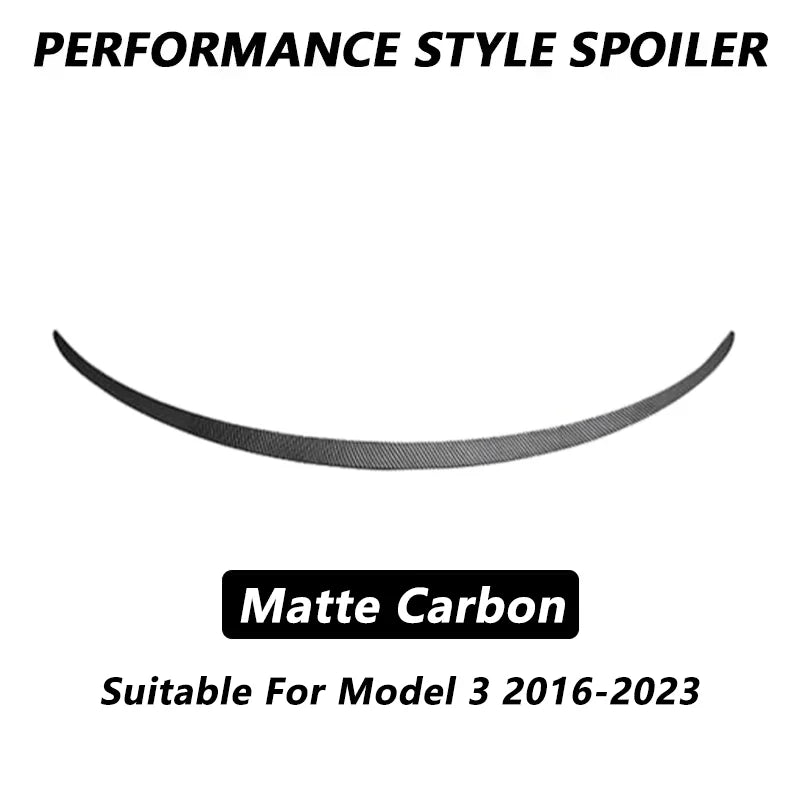 For Tesla Model 3 / Model 3 Highland / Model Y 2018-2026 Performance Style Spoiler ABS Rear Wing Trunk Wings Tesla Accessories
