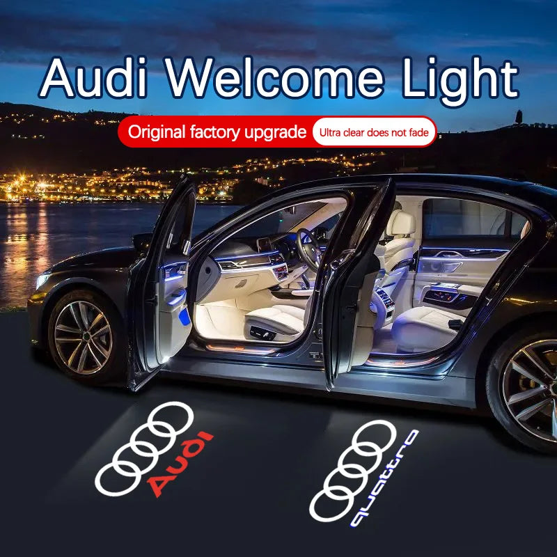Audi LED Door Welcome Light – Logo Laser Projector
