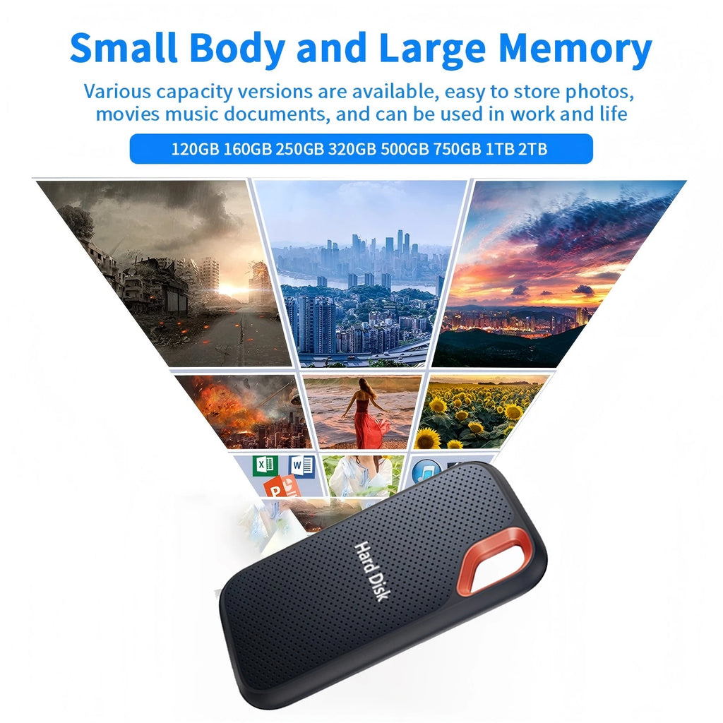 Portable SSD External Hard Drive