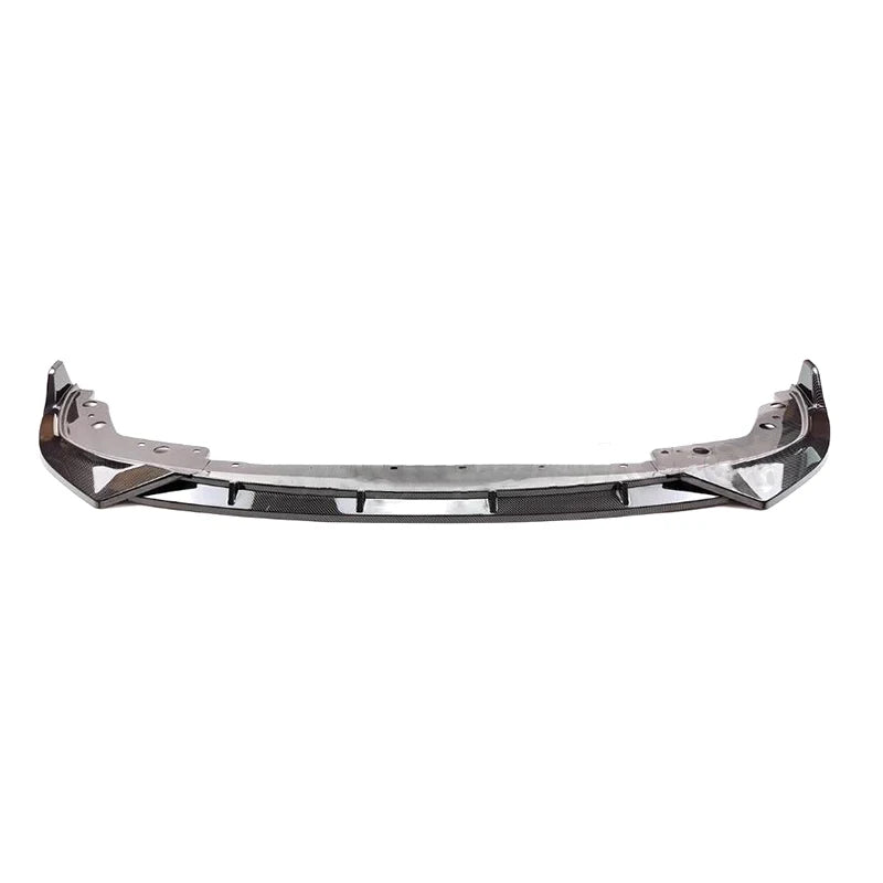 Carbon Fiber Look Front Bumper Spoiler Lips Splitter GT Style For BMW G20 LCI 330i M340i xDrive 2023~2024 Front Bumper Lip Kits