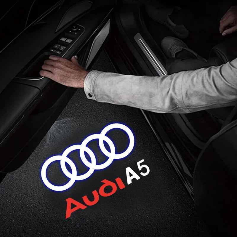 Audi LED Door Welcome Light – Logo Laser Projector