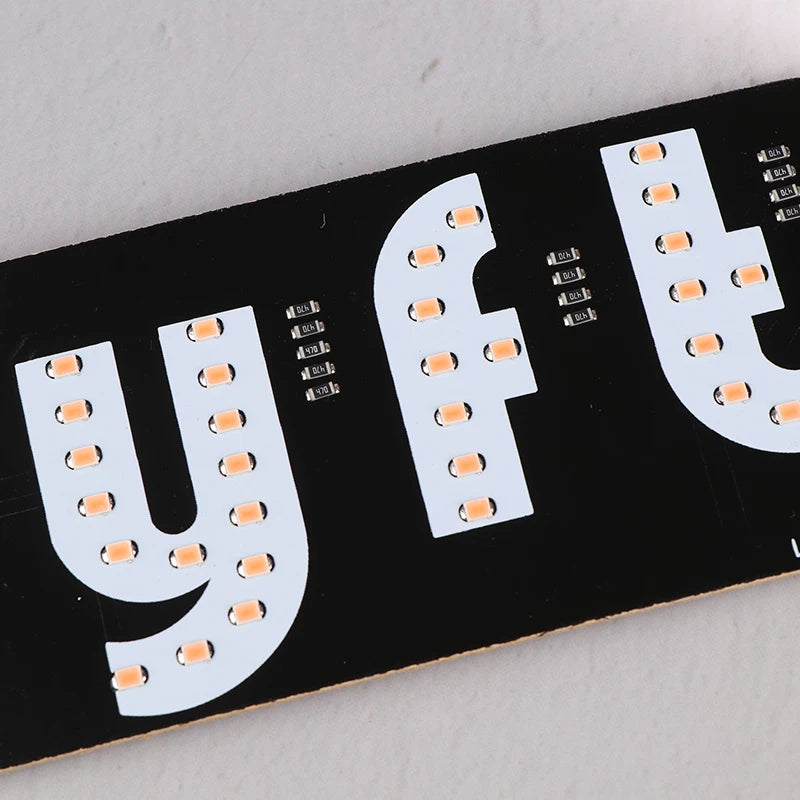 1Set LED Signal Light Taxi Signal Lamp For Lyft Logo Light USB LED Cab Panel Indicator Lights Signal Lamp Auto Decoration Lamp