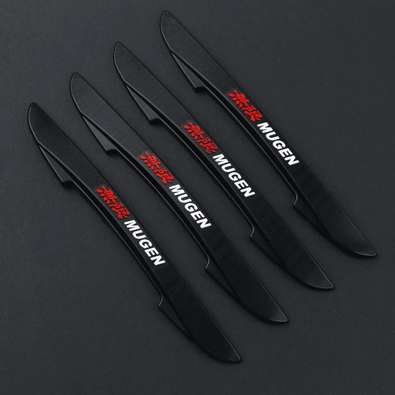 Car Door Edge Transparent Anti Scratch Protection Bumper Scuff Plate Stickers For Honda City HRV Jazz Accord Civic CRV valvecore