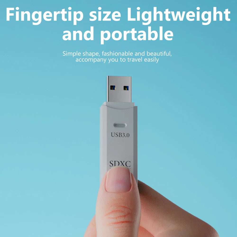 USB SD Card Reader 2-in-1