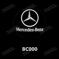 2PCS HD Car Door Welcome Lights Projector Lamps For Mercedes Benz W176 W177 W246 W205 W212 W213 W166 W167 X166 H247 X156 X253