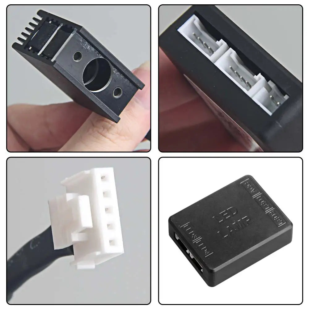RGBW 1/2/4/6/8 split machine 2400x household car roof starry sky light kit roof fiber optic ceiling
