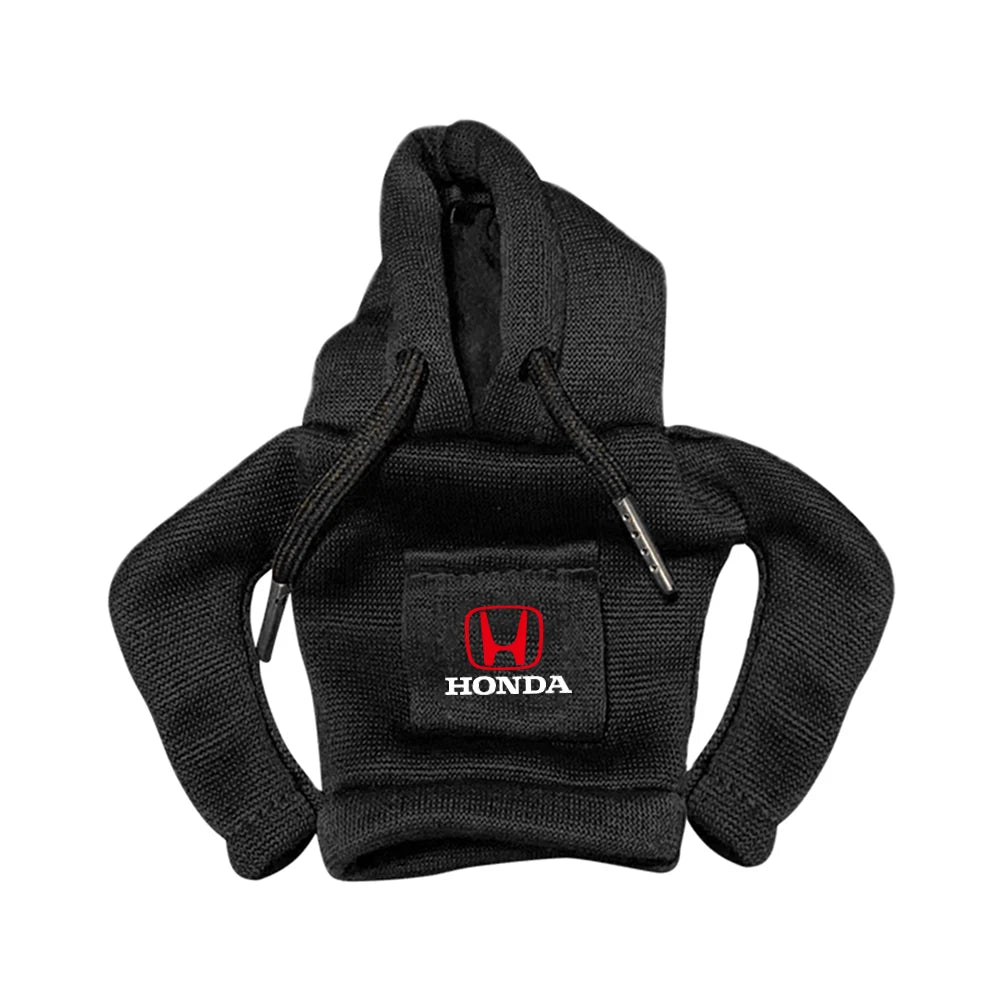 Car Hoodie Change Speed Lever Sweatshirt Handle Gear Shift Knob Cover For Honda Civic CRV Hrv Jazz CITY Accord CR-Z VTEC Vezel