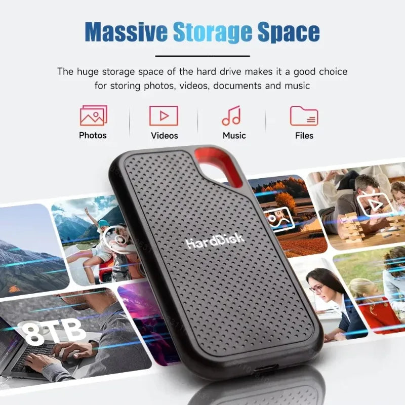 Portable SSD External Hard Drive