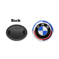 2Pcs 82mm 74mm Car Front Bonnet Logo Rear Trunk Cover Badge Emblem for BMW E46 E39 E60 E90 E30 X1 X2 X3 X4 X5 X6 X7 M3 M4 M5