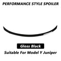 ABS Spoiler For 2025 2026 Tesla Model Y Juniper Rear Spoiler Rear Trunk Spoiler Model Y Juniper Accessories Tunning Body Kits