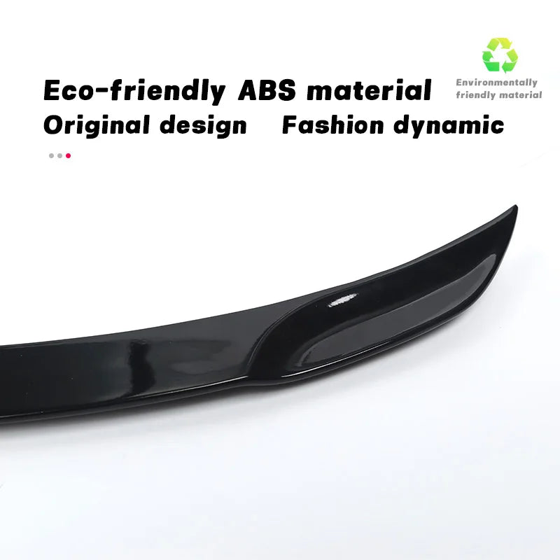 For Tesla Model 3 2025 Highland Performance Spoiler ABS Matte Carbon Rear Trunk Tail Wing Original 2024 Car Exterior Accessories