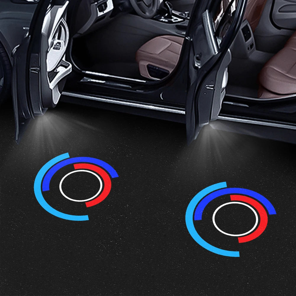 2 LED Car Door Logo Projector Ghost Shadow Welcome Light For BMW E60 E90 F10 F30 E92 E93 E46 E91 E61 F07 F11 F18 E63 Accessories